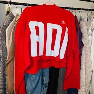 adidas Sweaters - Adidas original red sweatshirt adidas Sweaters - Adidas original red sweatshirt
